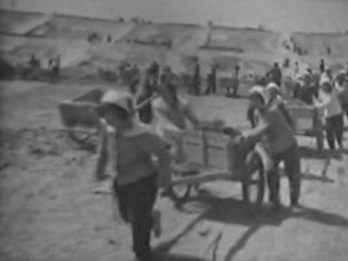 60年代农村劳动老视频