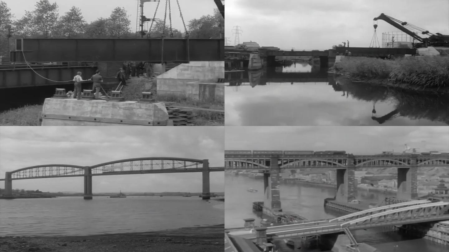 60年代修建铁路大桥
