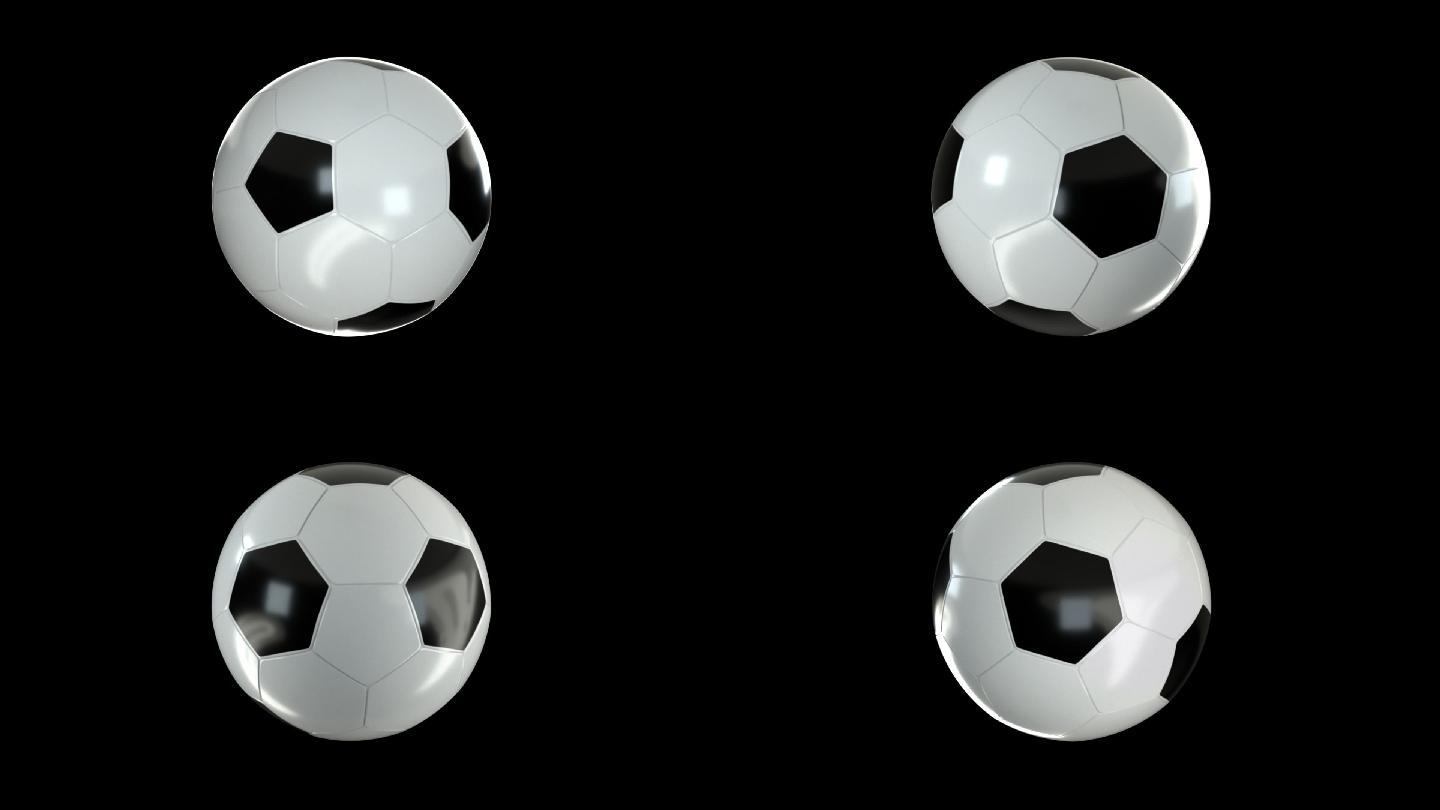 足球旋转展示2-循环+alpha通道
