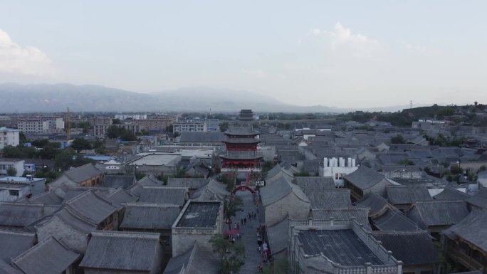 忻州古城穿越航拍