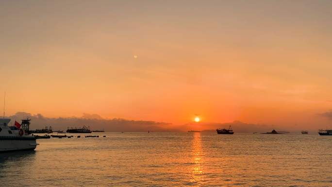 深圳南澳码头绿道：山海相逢，赏最美夕阳