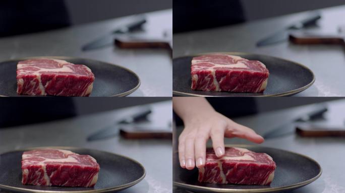 【原创】厨房拿起拧起牛肉料理烹饪