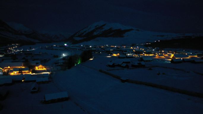 雪山大雪冰山冰雪路风景山