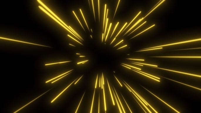 激光星战科技金黄色粒子带透明通道v1