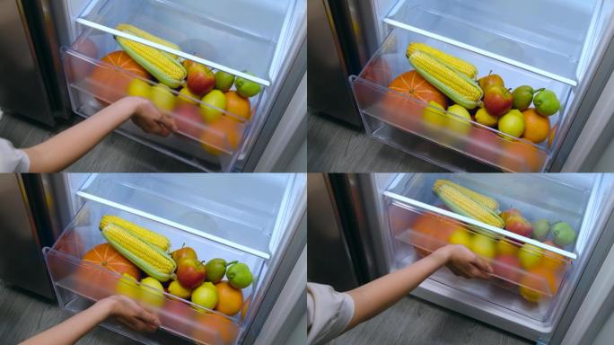 【原创】抽出冰箱抽屉水果蔬果蔬菜