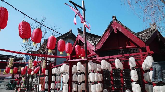 横店影视城清明上河图景区风光