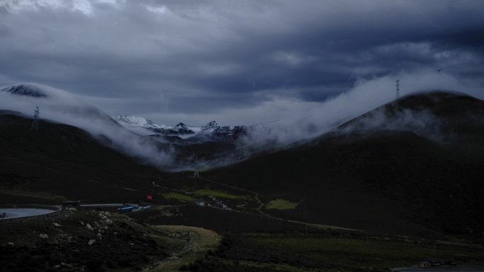 康定折多山 延时拍摄