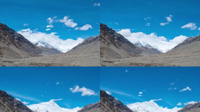 珠峰大本营延时摄影 珠穆朗玛峰