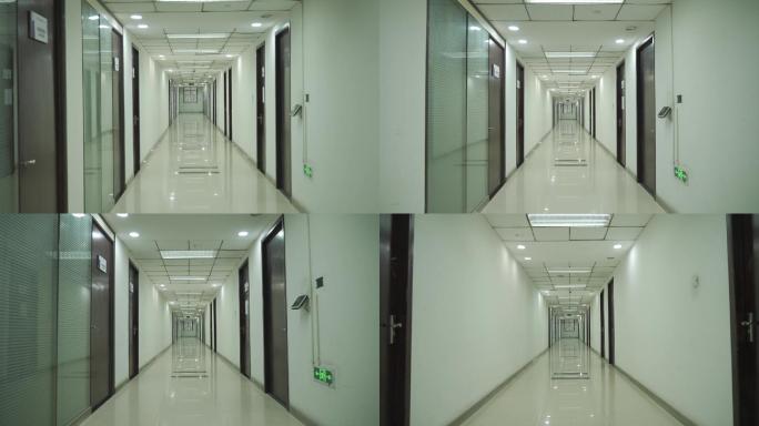 公司 单位 办公区 走廊 空镜头