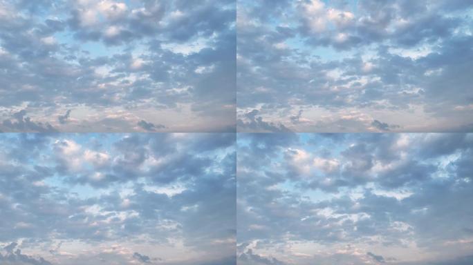 【HD天空】唯美梦幻柔美云层柔雾蓝云意境