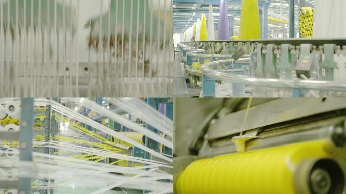 自动编织袋塑编包装拉丝化肥袋制造生产车间