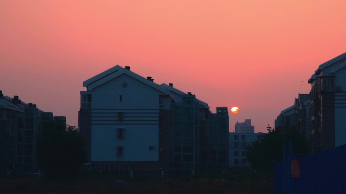 太阳落山