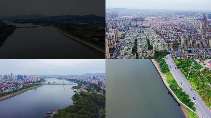 4K航拍短片.锦州小凌河滨河公园