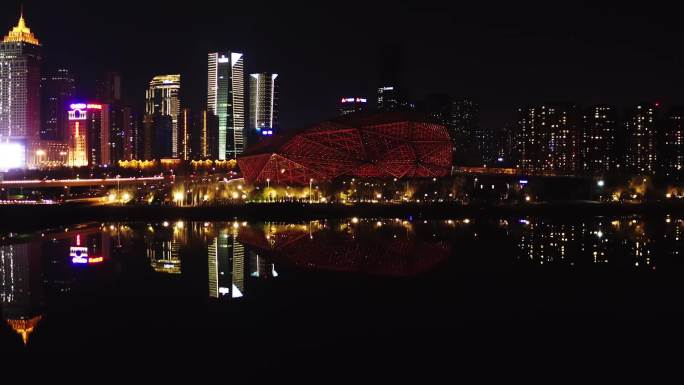 沈阳五里河盛京大剧院夜景合集