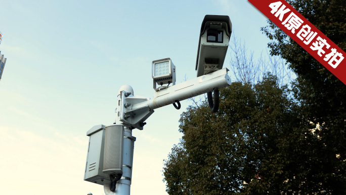 人行监控闯红灯