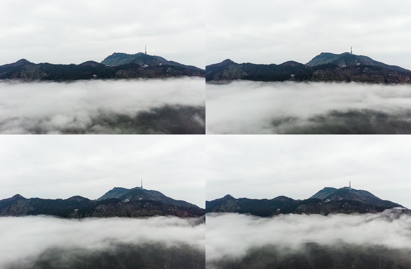 衡山平流雾延时