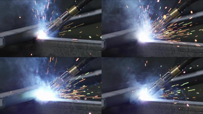电焊焊接火花