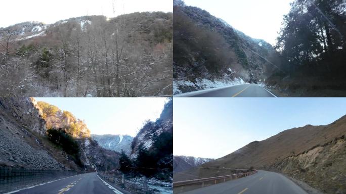 山路行驶、冰雪路段