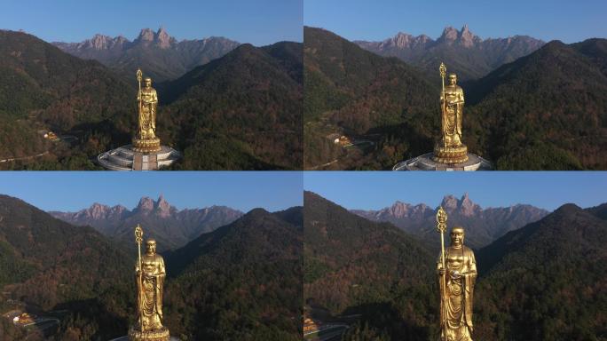 九华山大愿文化园地藏圣像