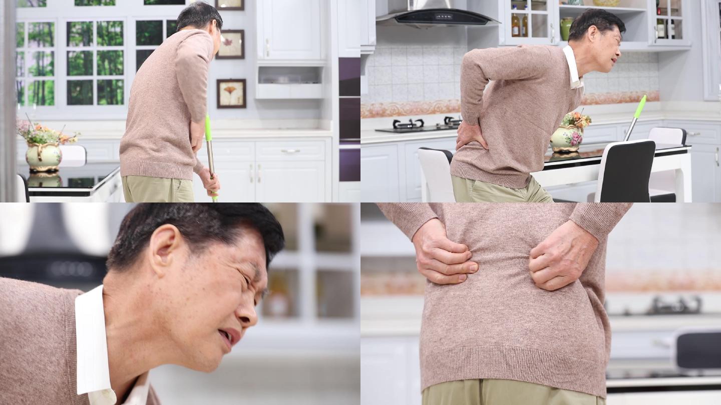 一个男人在扶着疼痛的地方腰酸背痛图片下载 - 觅知网