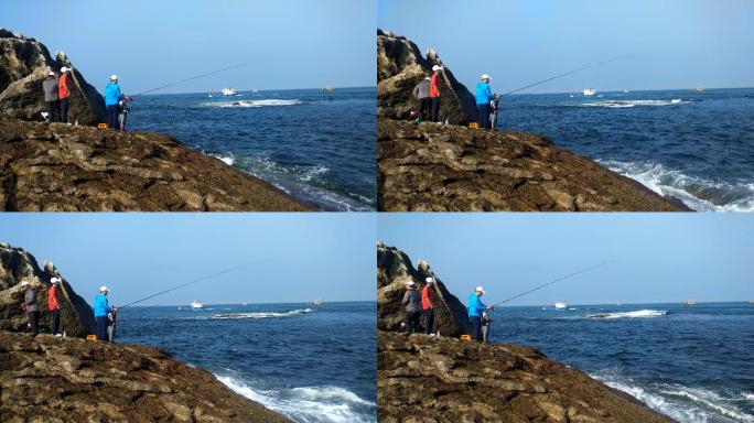 渔山列岛 国家海洋生态保护区 钓鱼 大海