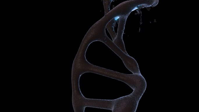 DNA治愈医疗通道素材