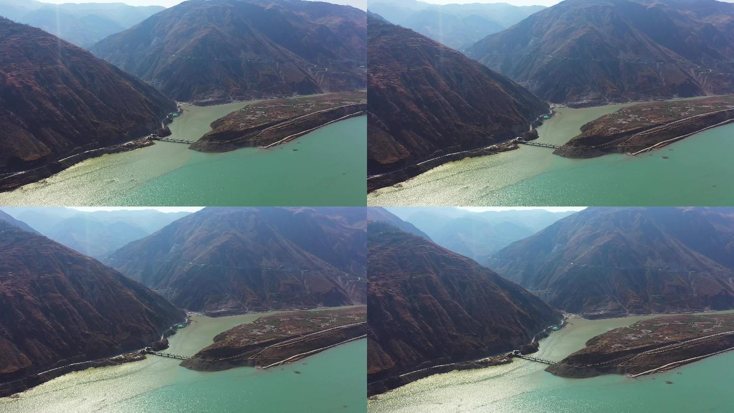 A89 白鹤滩水电站建设三江四县被淹没前