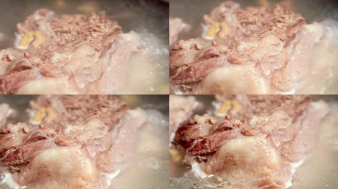 炖肉煮肉熬汤秘制汤锅美食