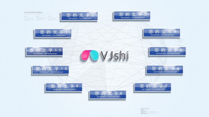 科技十一11大分类平台架构结构分布文字模