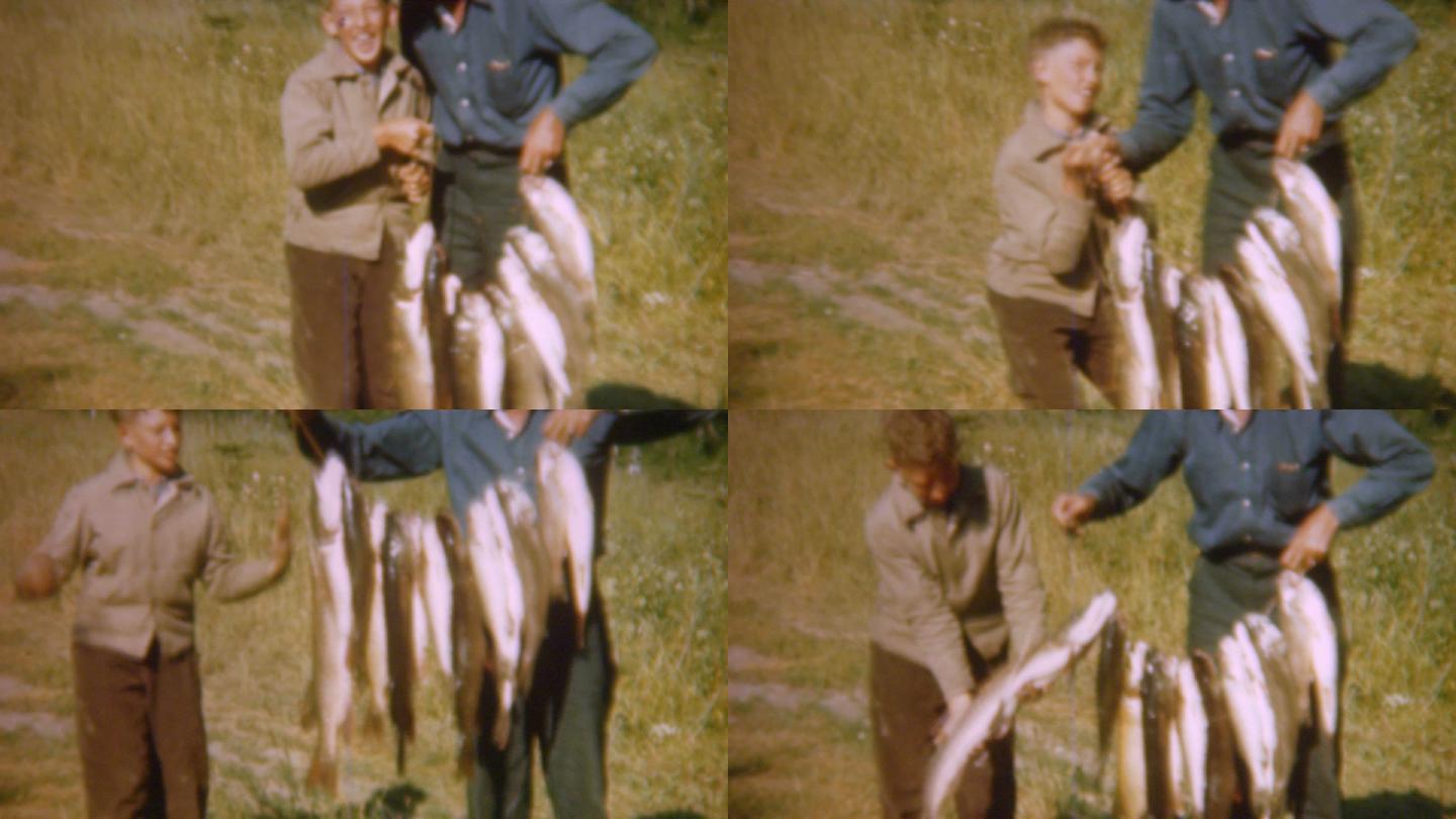 20世纪40年代去钓鱼