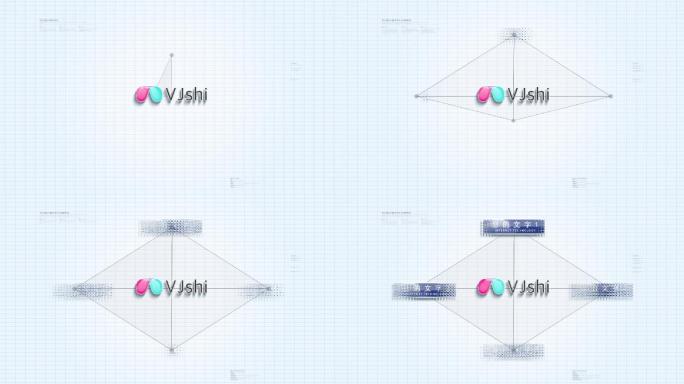 科技4四大分类平台架构结构分布文字模块