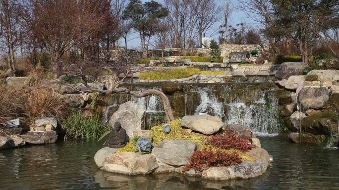 无锡拈花湾景区的禅意小景