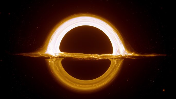 引力透镜黑洞
