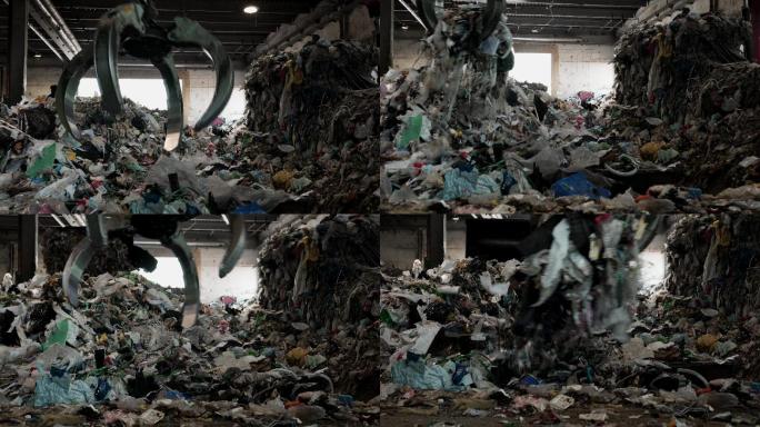 废物回收卸载回收回收材料