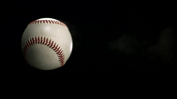 慢动作棒球运动球体小球视频素材空镜头