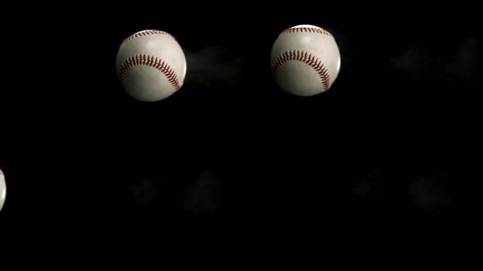 慢动作棒球运动球体小球视频素材空镜头