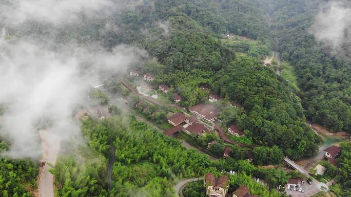 惠州龙门十字水 4K航拍广东自然生态风景