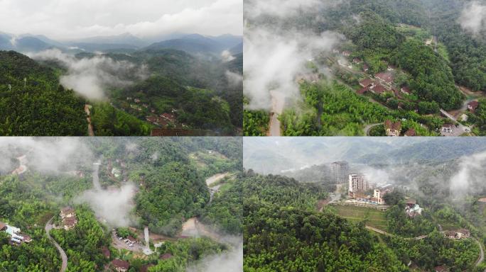 惠州龙门十字水 4K航拍广东自然生态风景