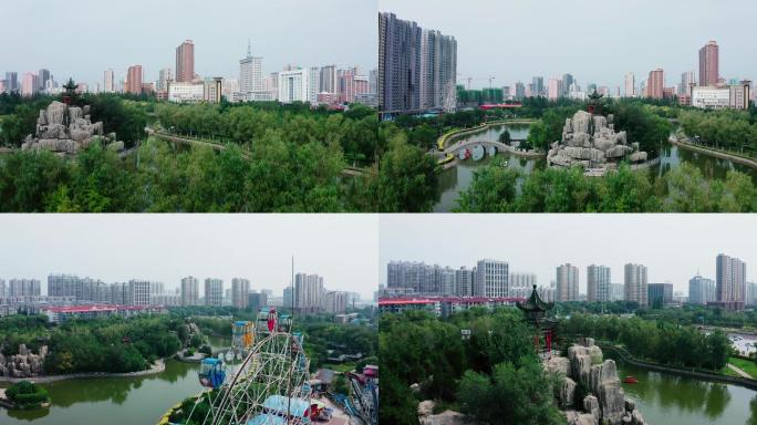 忻州市人民公园航拍