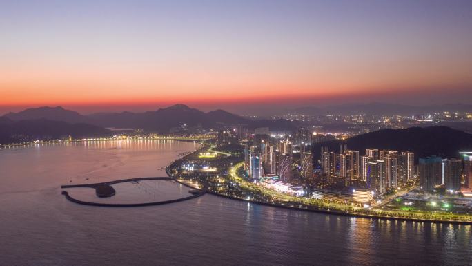 珠海格力海岸夜景