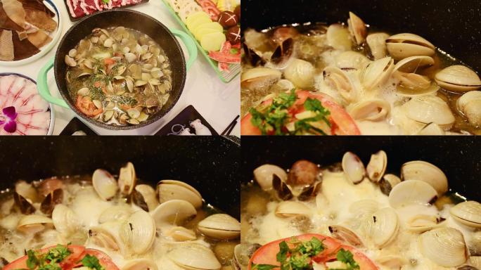 贝贝海鲜锅，白贝，海鲜
