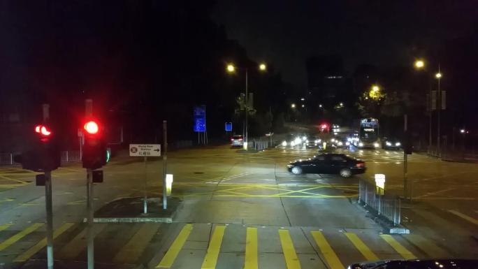 香港晚上公路延时