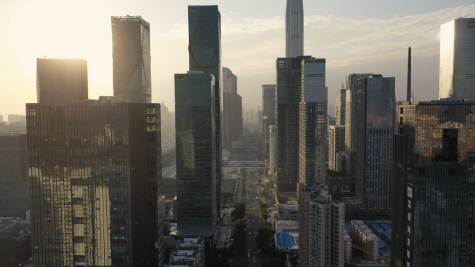 一线城市摩天大楼