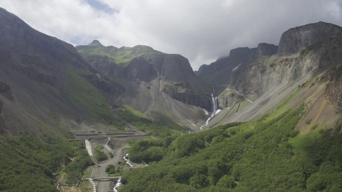 吉林长白山北坡风光