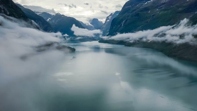 美丽的自然挪威自然景