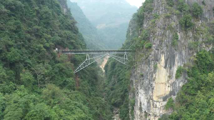 滇越铁路 人字桥 云南铁路  云南人字桥