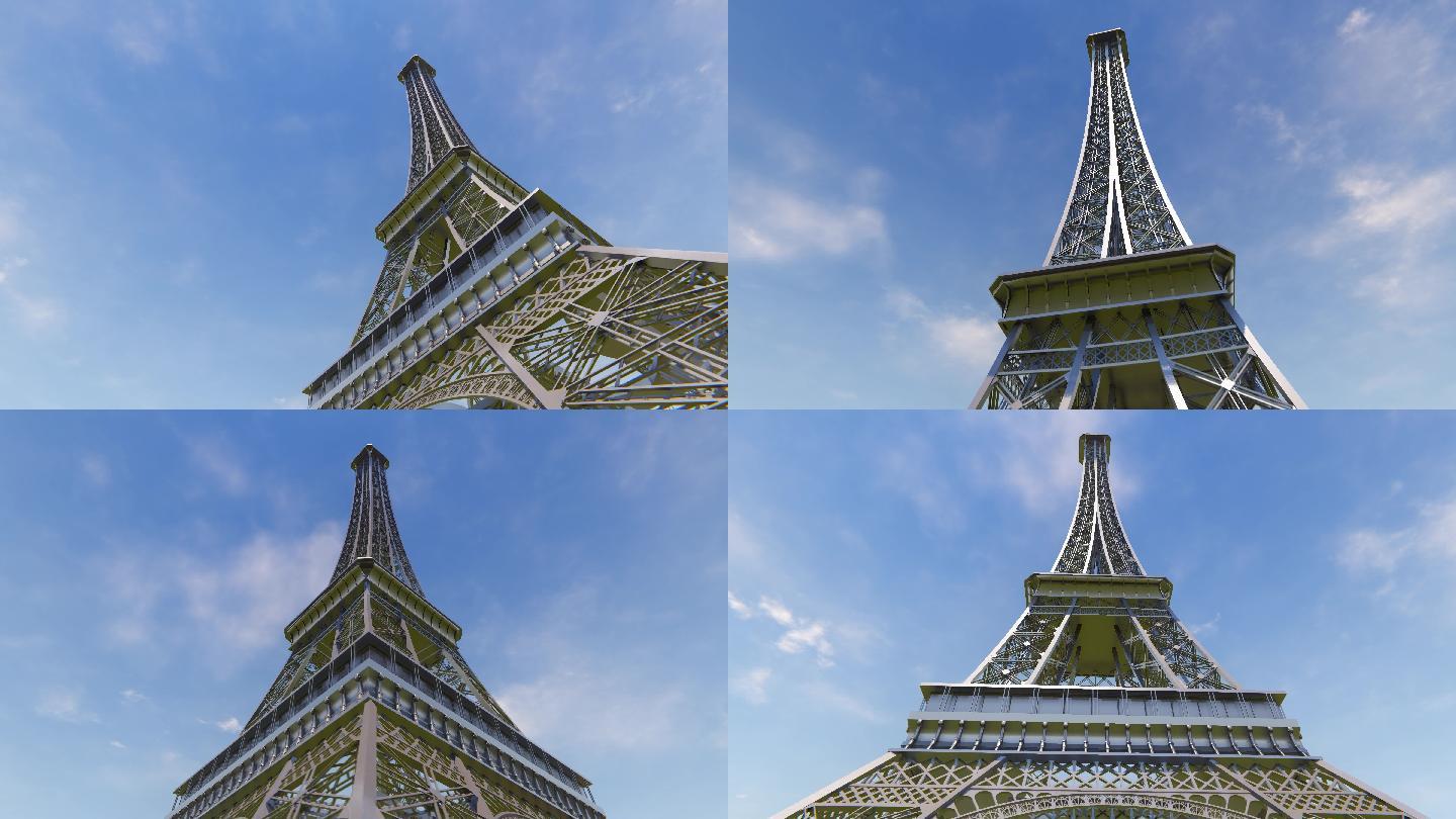 巴黎埃菲尔铁塔4K合集