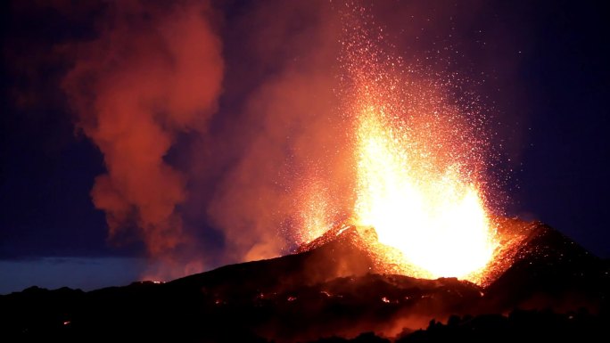 火山喷发火山高温危险