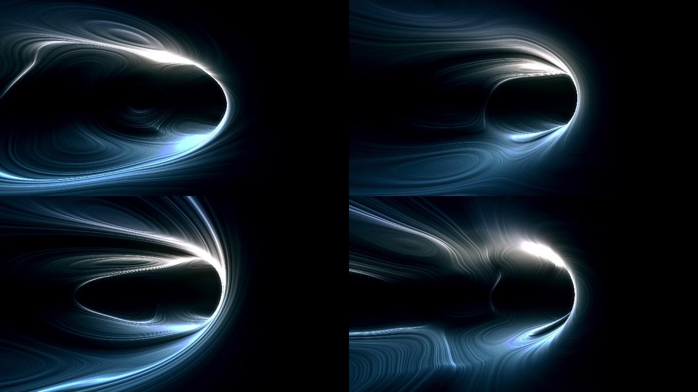 HRG隧道抽象黑洞量子