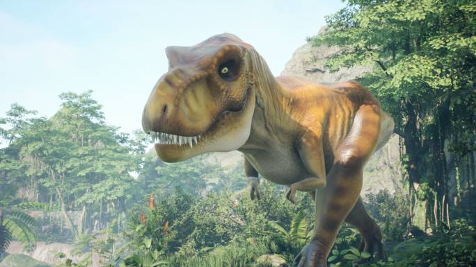 史前霸王龙恐龙白垩纪古生物